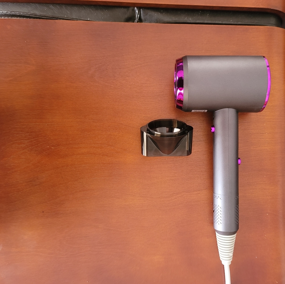 Professional hairdryer.